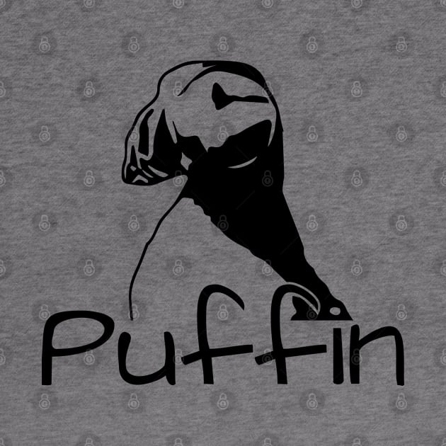 Puffin Bird by TinyPrinters